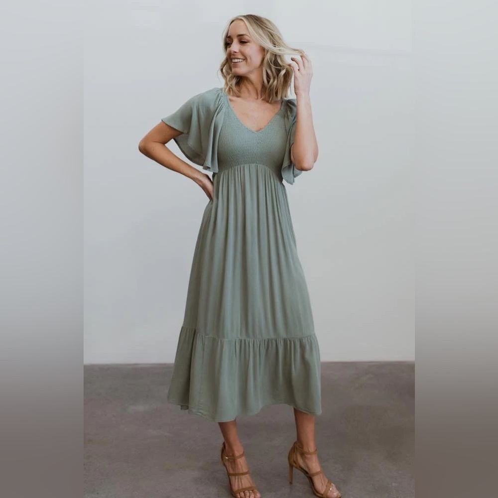 Sage Green Baltic Born Felicity Dress - NWT